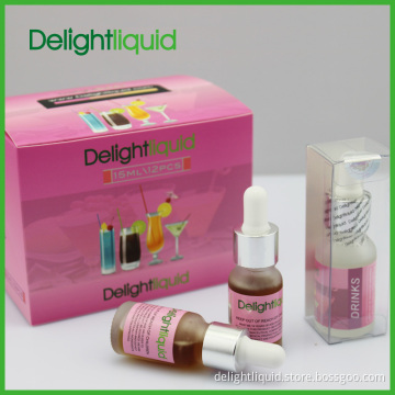 Delightliquid 15ml and 30ml Glass Eye Dropper Bottle E Liquid for Electronic Cigarette